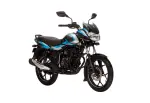 bajaj discover 110 disc ebony black blue decal
