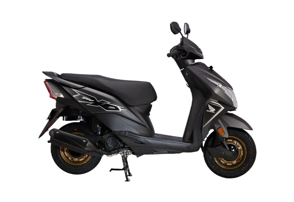 honda dio matt axis grey metallic