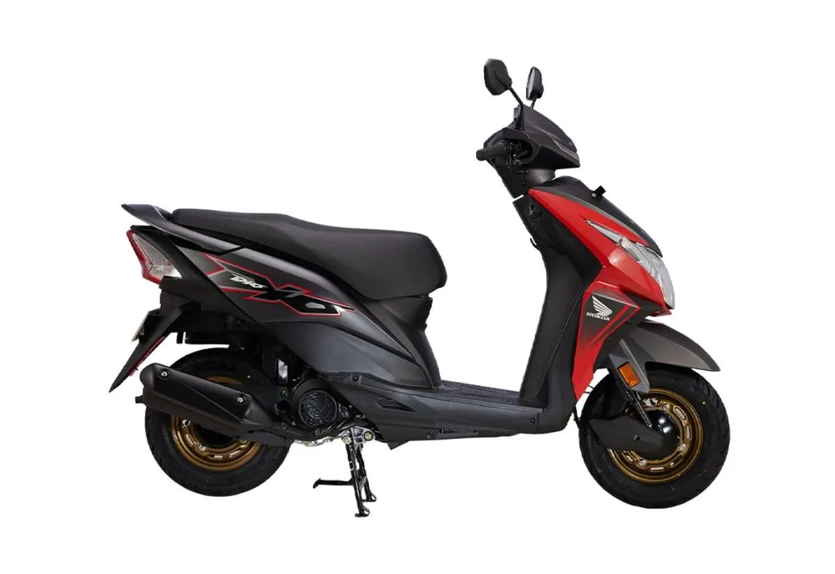 honda dio sports red