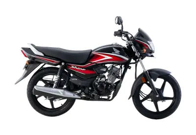 honda shine 100 red