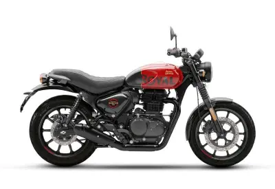 royal enfield hunter 350 rebel red