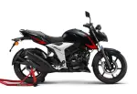 tvs apache 4v knight black