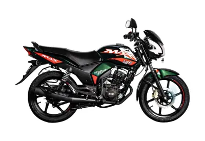 tvs max 125 mosaic green