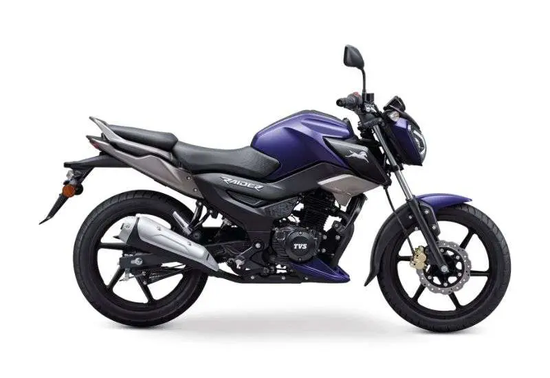 tvs raider 125 blazing blue