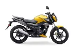 tvs raider 125 fiery yellow