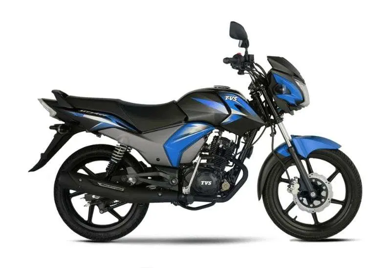 tvs stryker 125 cc blue black
