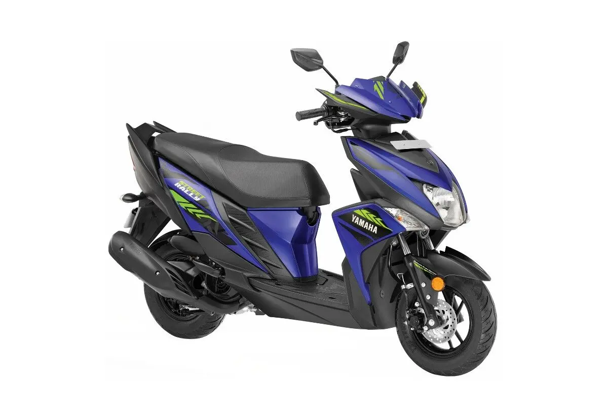 yamaha ray zr 113 fi racing blue