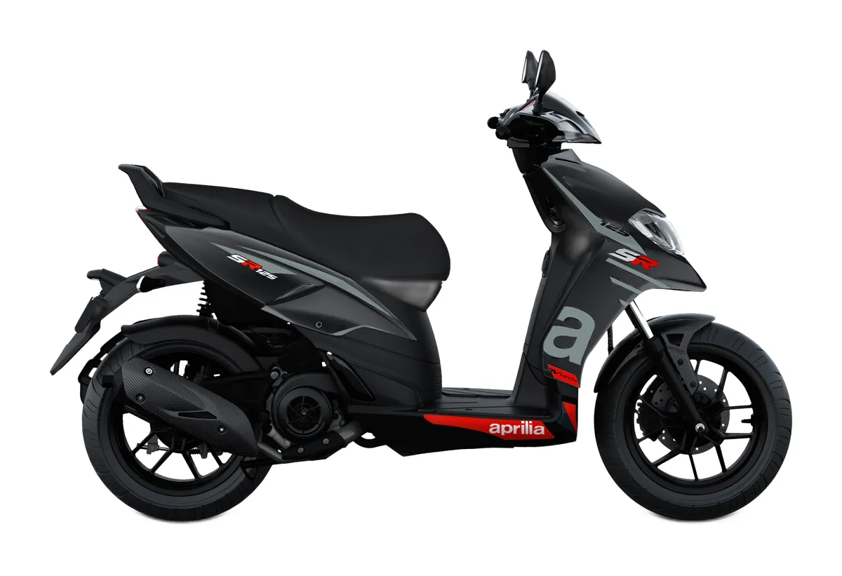 aprilia sr 125 enigma black