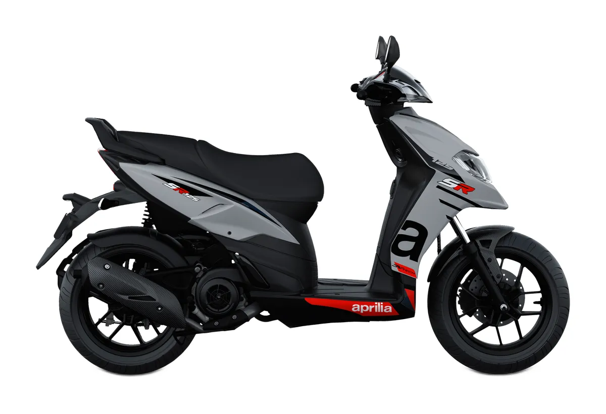 aprilia sr 125 storm grey