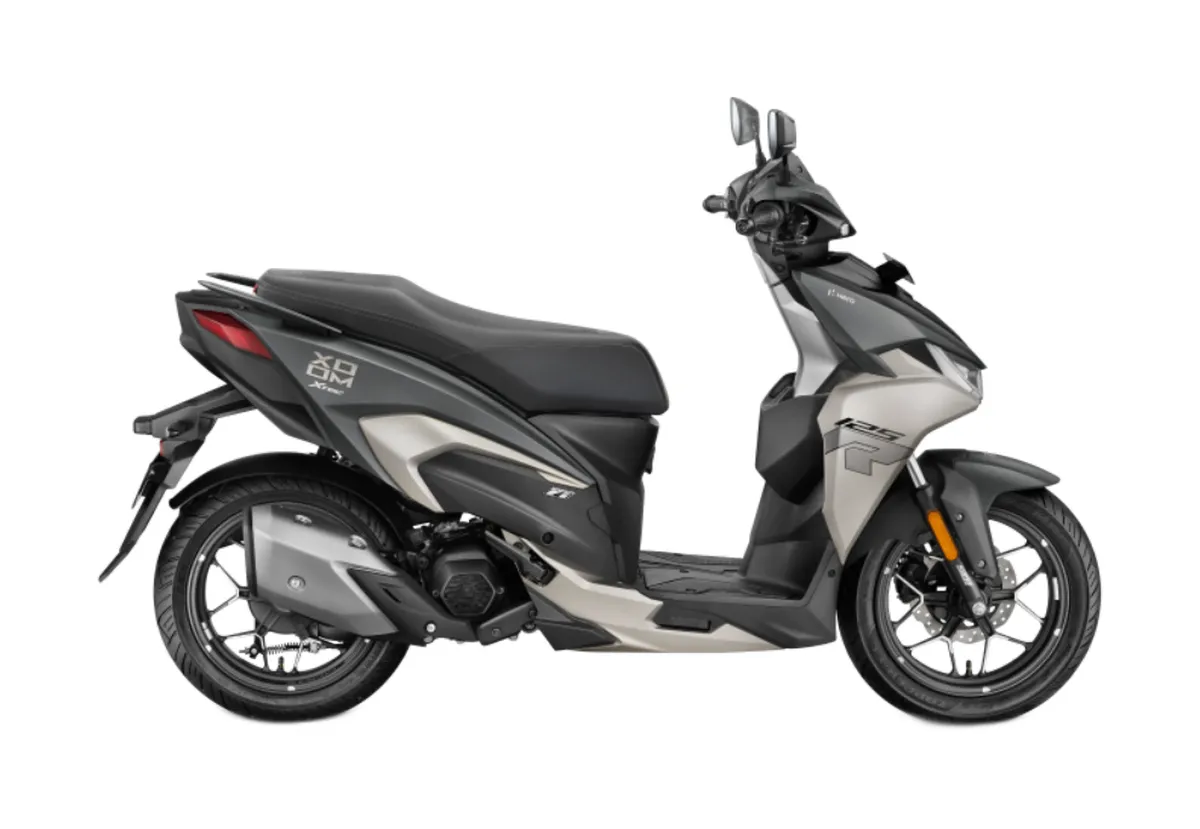 hero xoom 125r matte axis grey