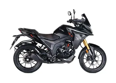 honda nx200 pearl igneous black